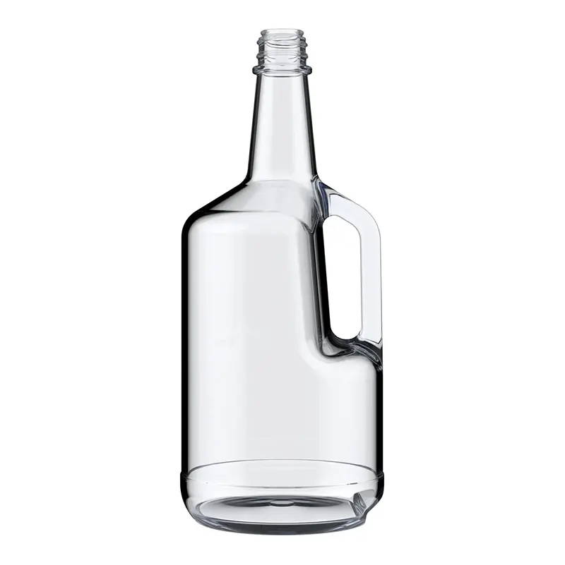 ہینڈل کے ساتھ 1.75L گلاس شراب کا جگ