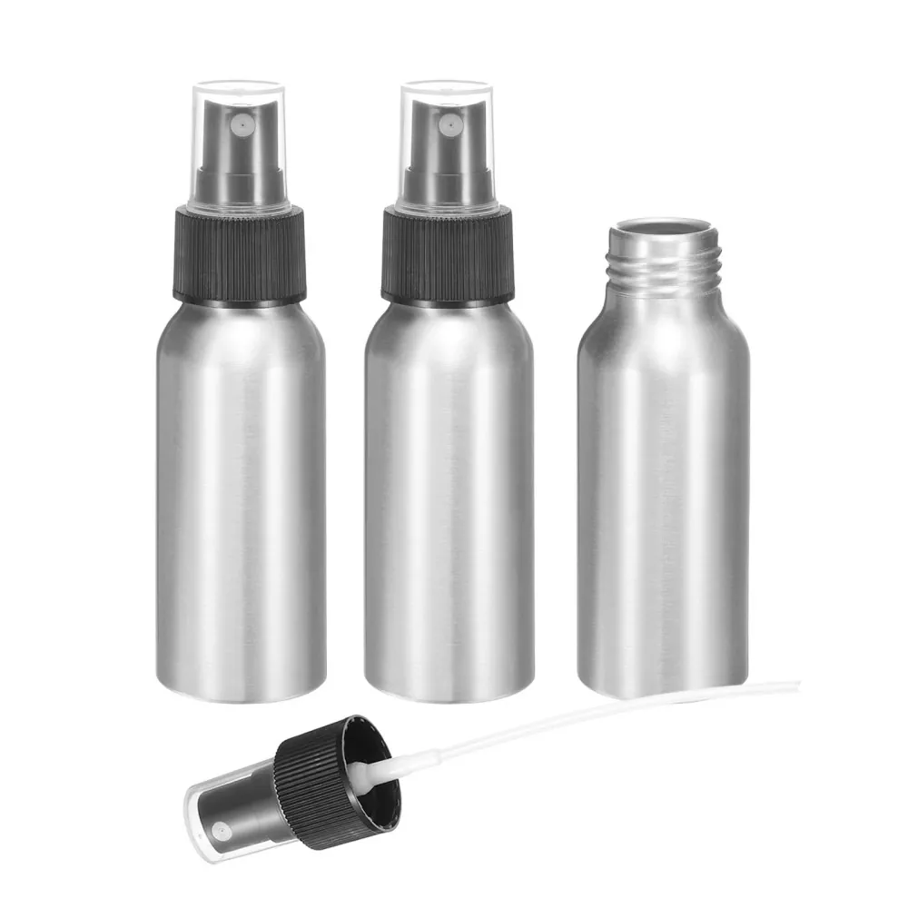 60ml (2oz) منی دوبارہ قابل استعمال ایلومینیم فائن مسٹ سپرے بوتل