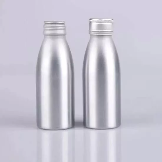 ٹریول اسپرٹ کے لیے 100ml منی ایلومینیم شراب کی بوتل